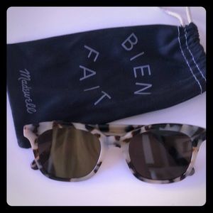 Madewell tortoiseshell sunglasses
